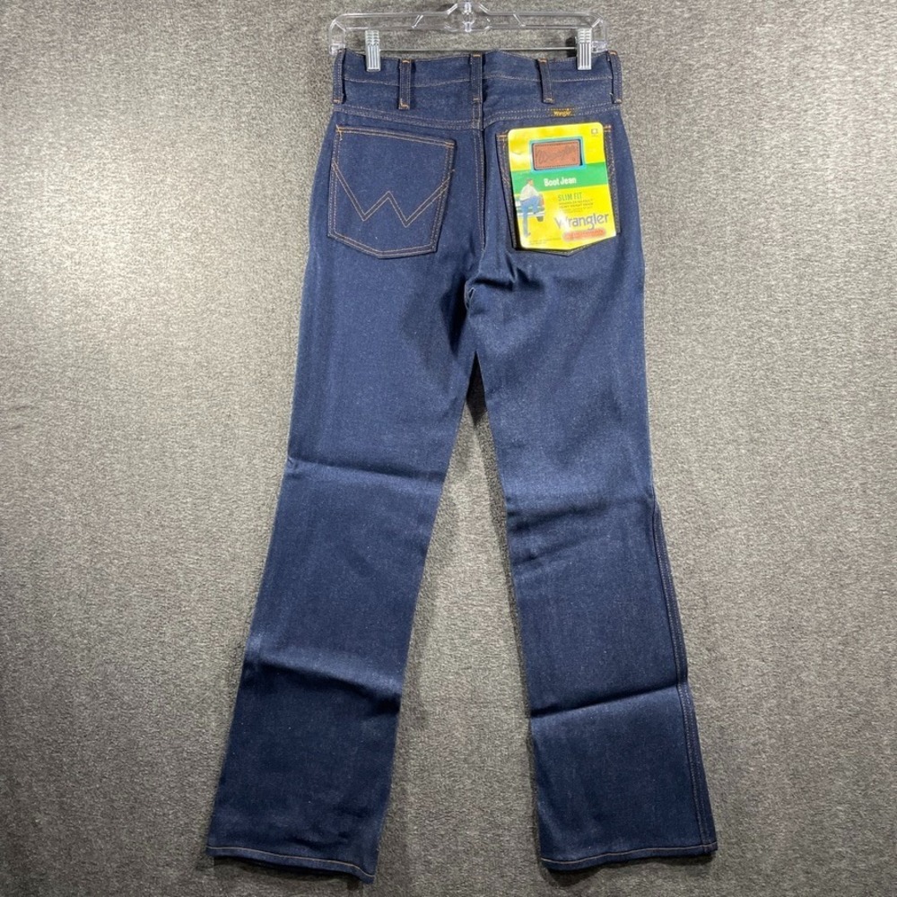 Vintage Wrangler Jeans Mens 28x32 Fit 27x32 Bootcut Cowboy Cut Boot Made in USA